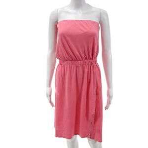 Soft Joie Women Pink Silk Blend Sundress Sleeveless Knee Length Size S